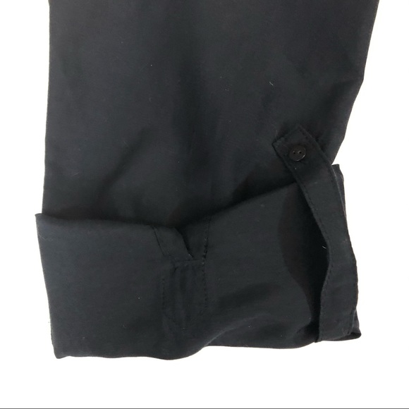 Zara Woman women’s blouse black silk blend size 28 - Picture 12 of 12